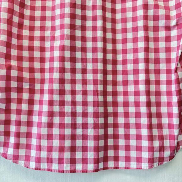 BERTIGO Pepe 52 Cotton Designer Shirt Men's Size XL Pink White Check NWOT - Picture 7 of 16